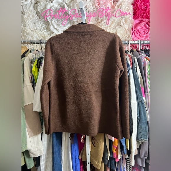 Anthropologie NVLT Knit Fringe Blazer Coatigan, MED NWOT - Picture 6 of 7